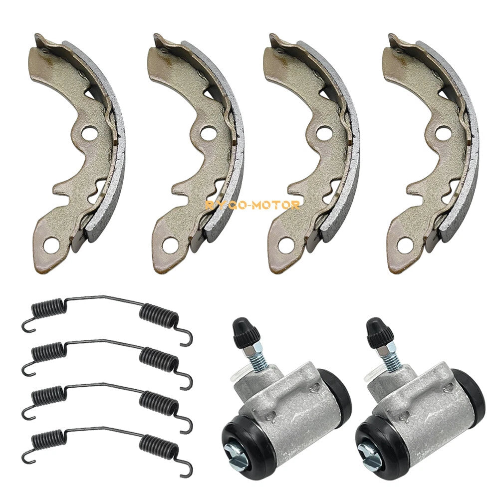 Front Brake Wheel Cylinders w/Shoes for Suzuki LT230 LT250 (1985–1998)