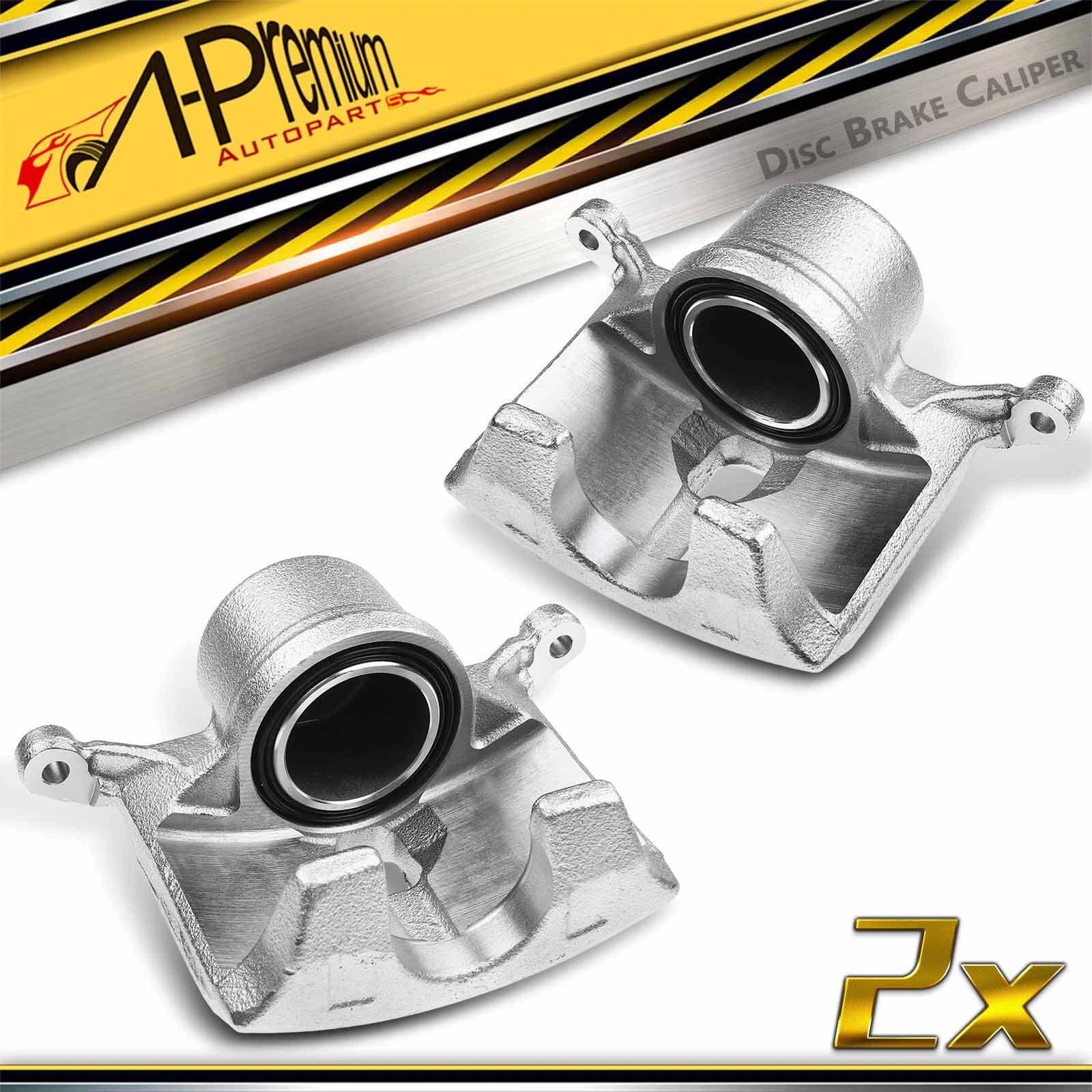 2X Front Disc Brake Calipers for Honda CR-V (2002–2004)