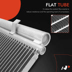 A/C Condenser with Dryer & Bracket for Hyundai Elantra (2011–2013)
