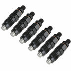 Set of 6 Diesel Fuel Injectors for Toyota Coaster HZB50 4.2L (1993-2003)