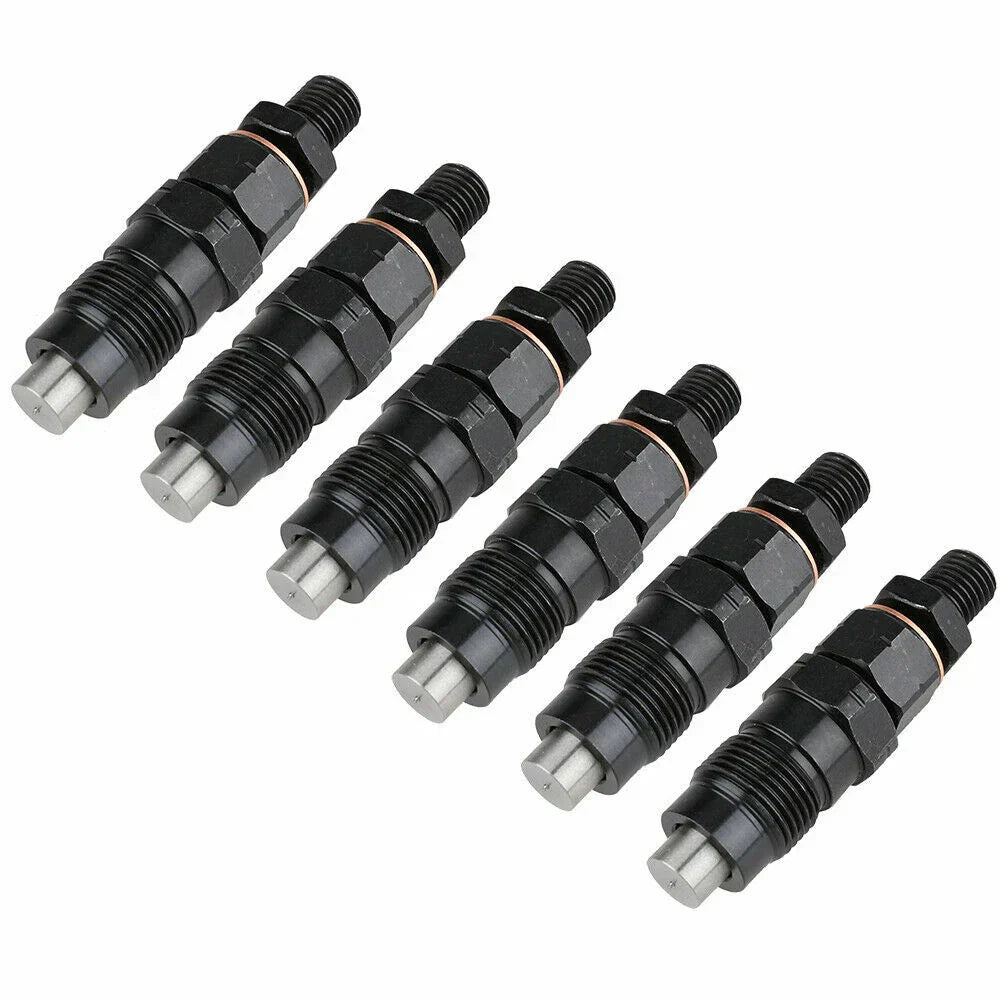 Set of 6 Diesel Fuel Injectors for Toyota Coaster HZB50 4.2L (1993-2003)