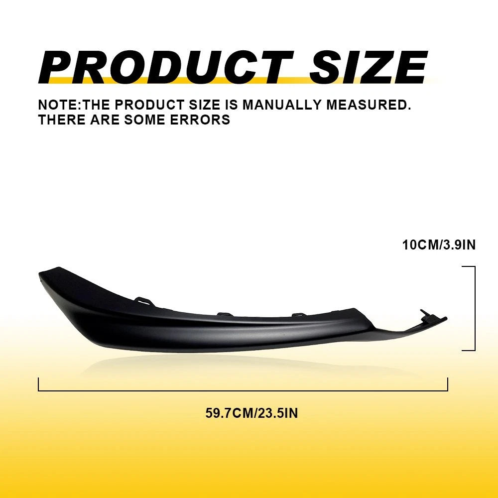 Driver Side Front Lower Bumper Grille Trim for Toyota Camry (2021–2023)