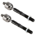Set of 2 Inner Steering Tie Rod Ends for Hyundai Santa Fe, Kia Sorento