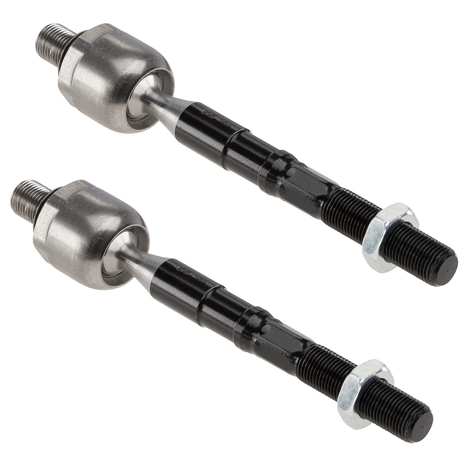 Set of 2 Inner Steering Tie Rod Ends for Hyundai Santa Fe, Kia Sorento