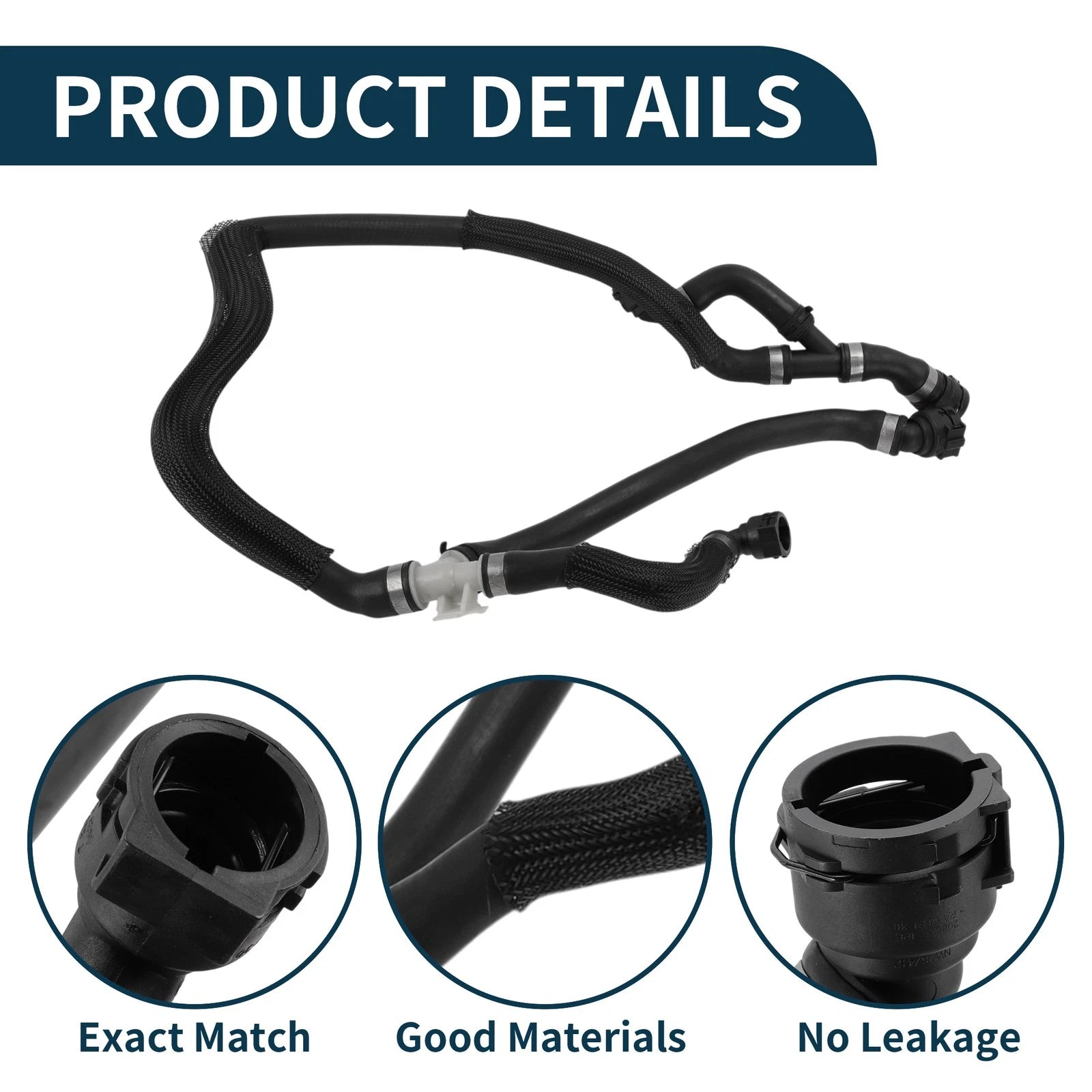 Radiator Hose No. 17127623272 for BMW X5 F15 (2014–2018)