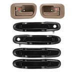 Set of 6 Door Handles for Toyota Sienna (1998–2003)