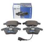 Hella Front Low-Met Brake Pads for Audi A3 TT Quattro VW CC Eos Golf GTI Jetta (2006–2019)