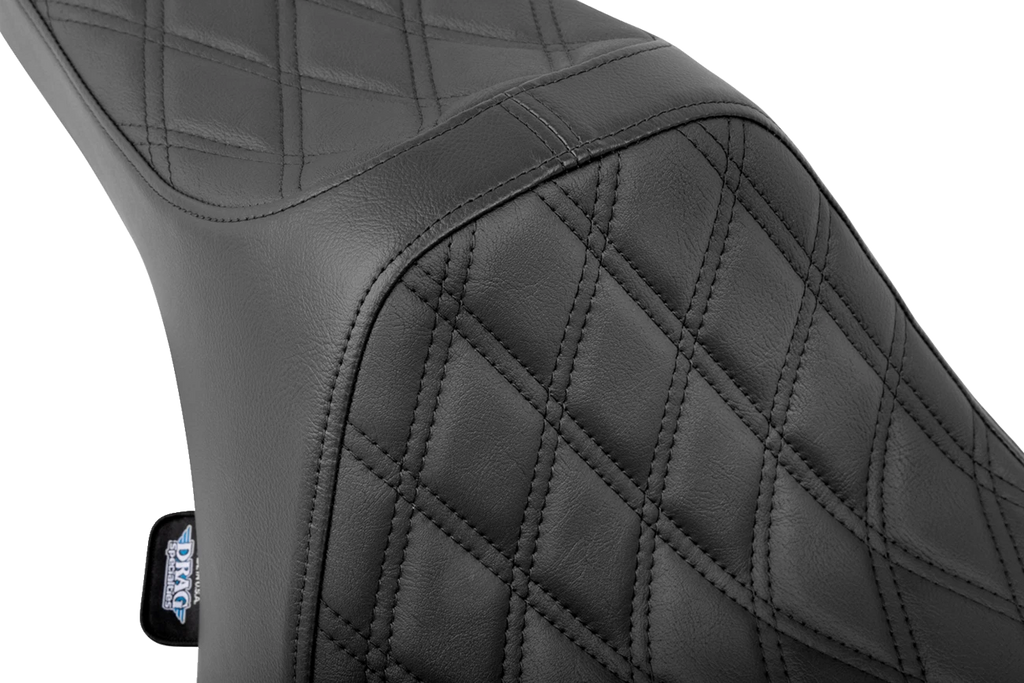 Predator III Seat for Harley FLT/FLH (Double Diamond, Black)
