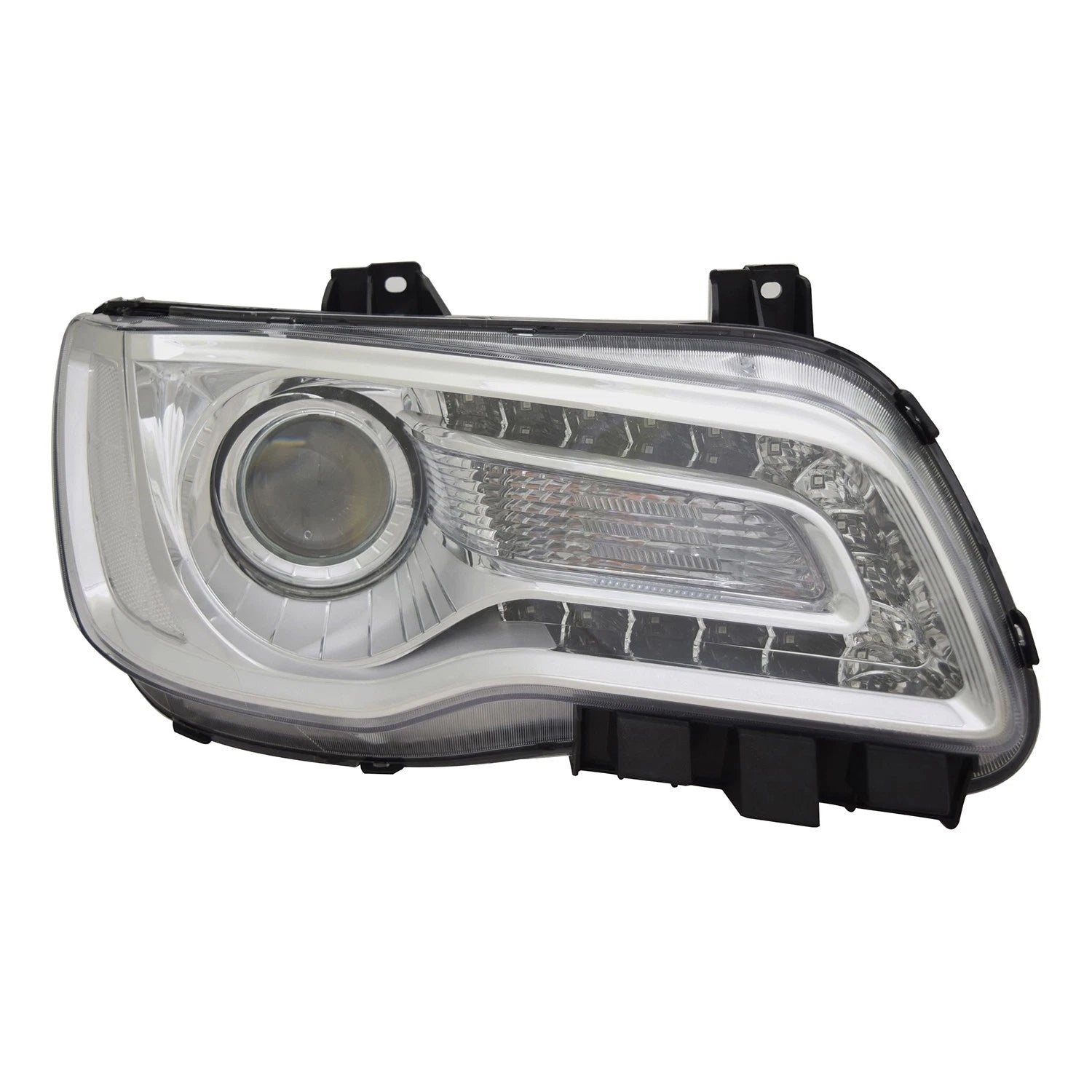 Halogen Headlight Assembly Replacement Passenger Side for Toyota Hilux (2005–2015)