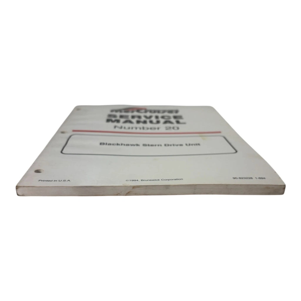 MerCruiser Blackhawk Stern Drive Unit Service Manual #20 (1994)
