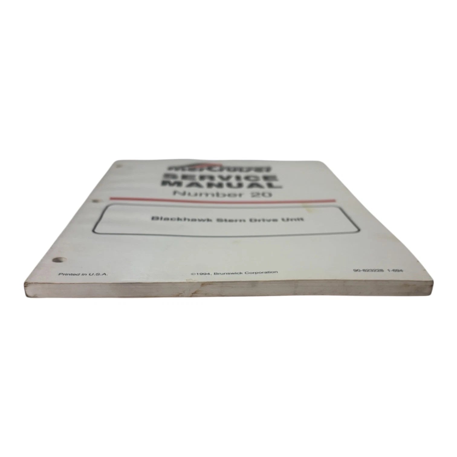 MerCruiser Blackhawk Stern Drive Unit Service Manual #20 (1994)