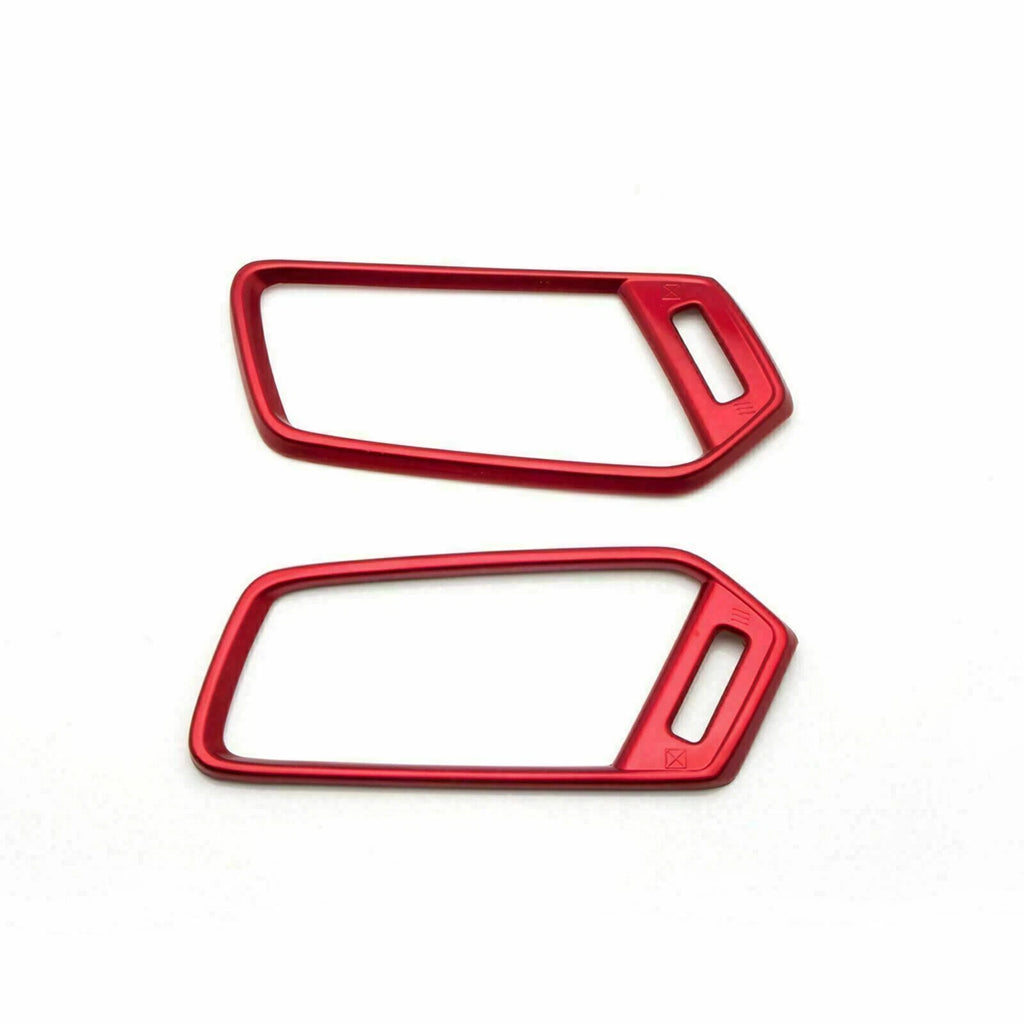 Interior Dashboard Air Vent AC Outlet Covers Trim Red for Honda Accord (2018-2022)