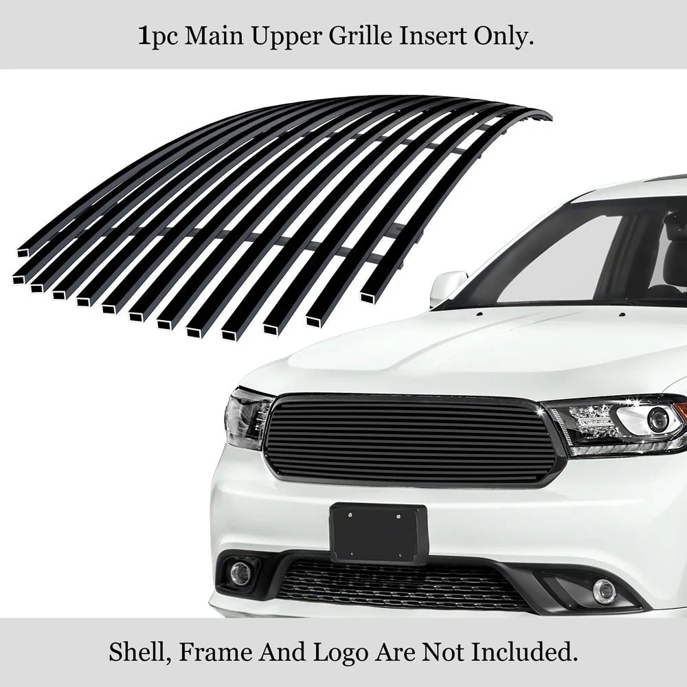 Upper Black Billet Grille Insert for Dodge Durango (2014-2020)