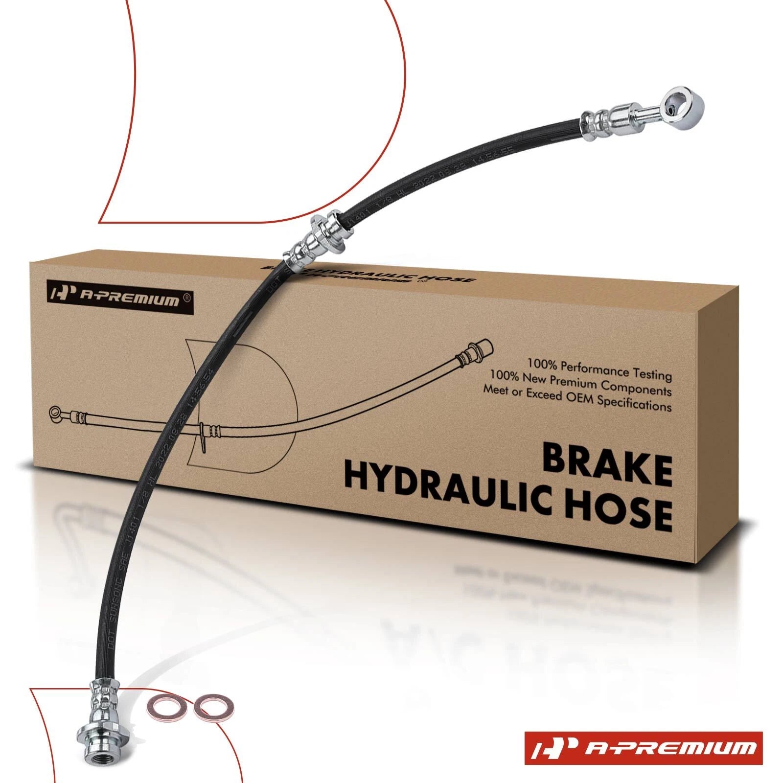 Front Left Brake Hydraulic Hose for Nissan Altima (2013–2018)