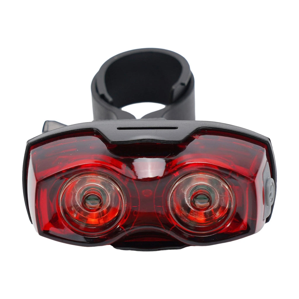 Red LED Rear Light for Bike (Horizontal/Vertical Placement)