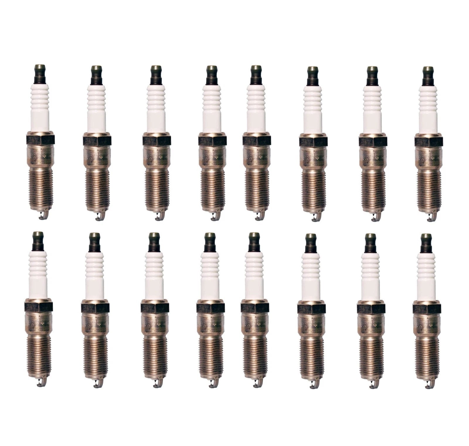 Set of 16 Iridium TT Spark Plugs for Chrysler Dodge Jeep V8 (Gap 0.040)
