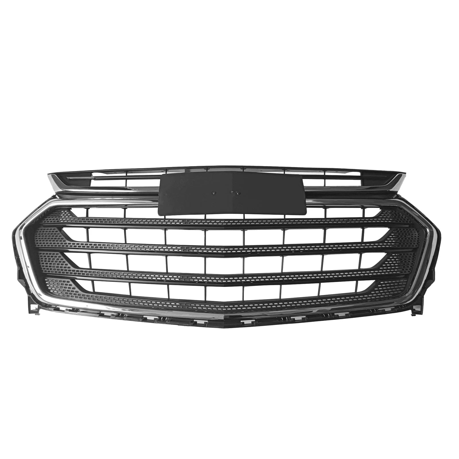 Black Chrome Front Bumper Grille for Chevrolet Traverse (2018–2021)
