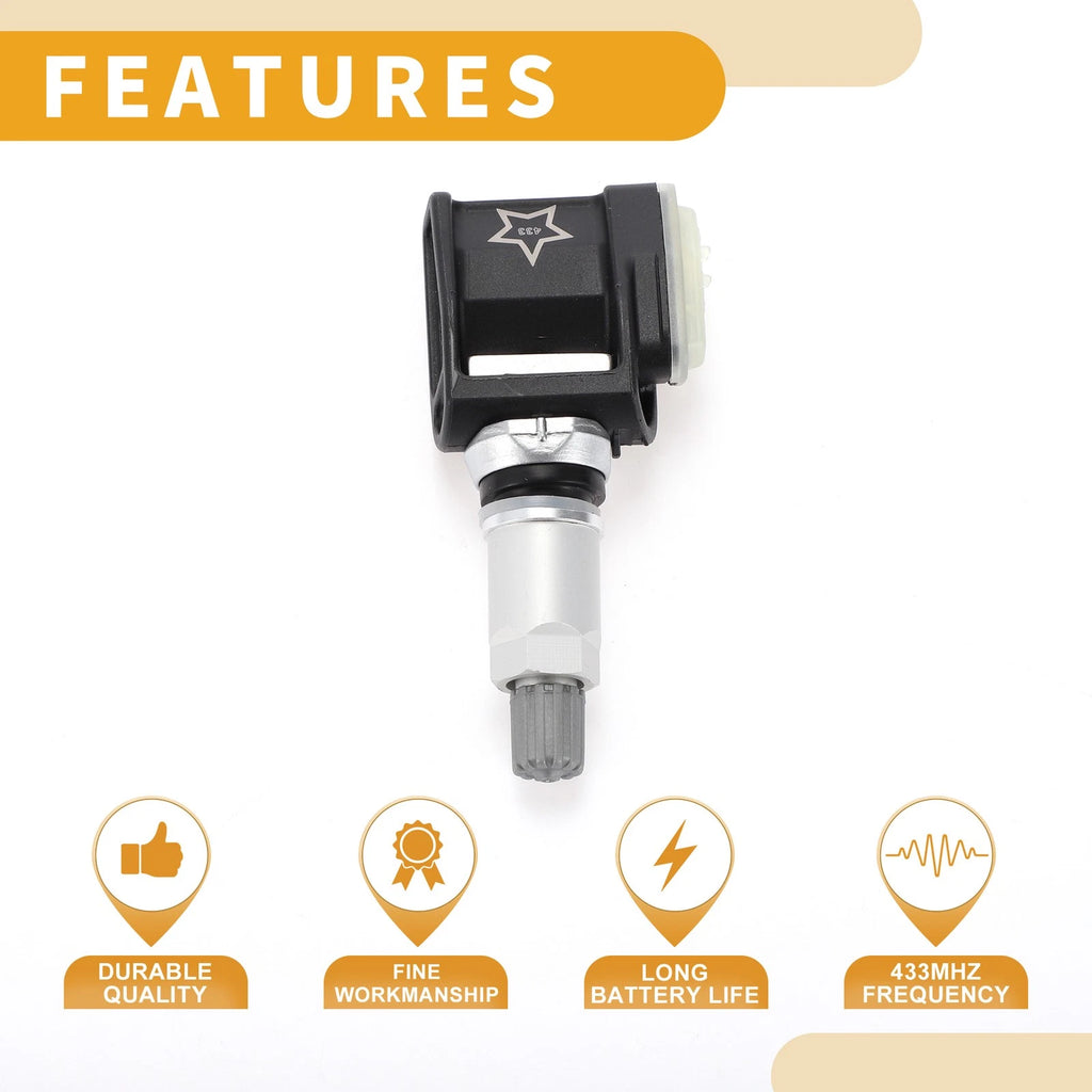 Tire Pressure Sensor for Mercedes-Benz CLS450 (2019–2023) A0009052102 433MHz