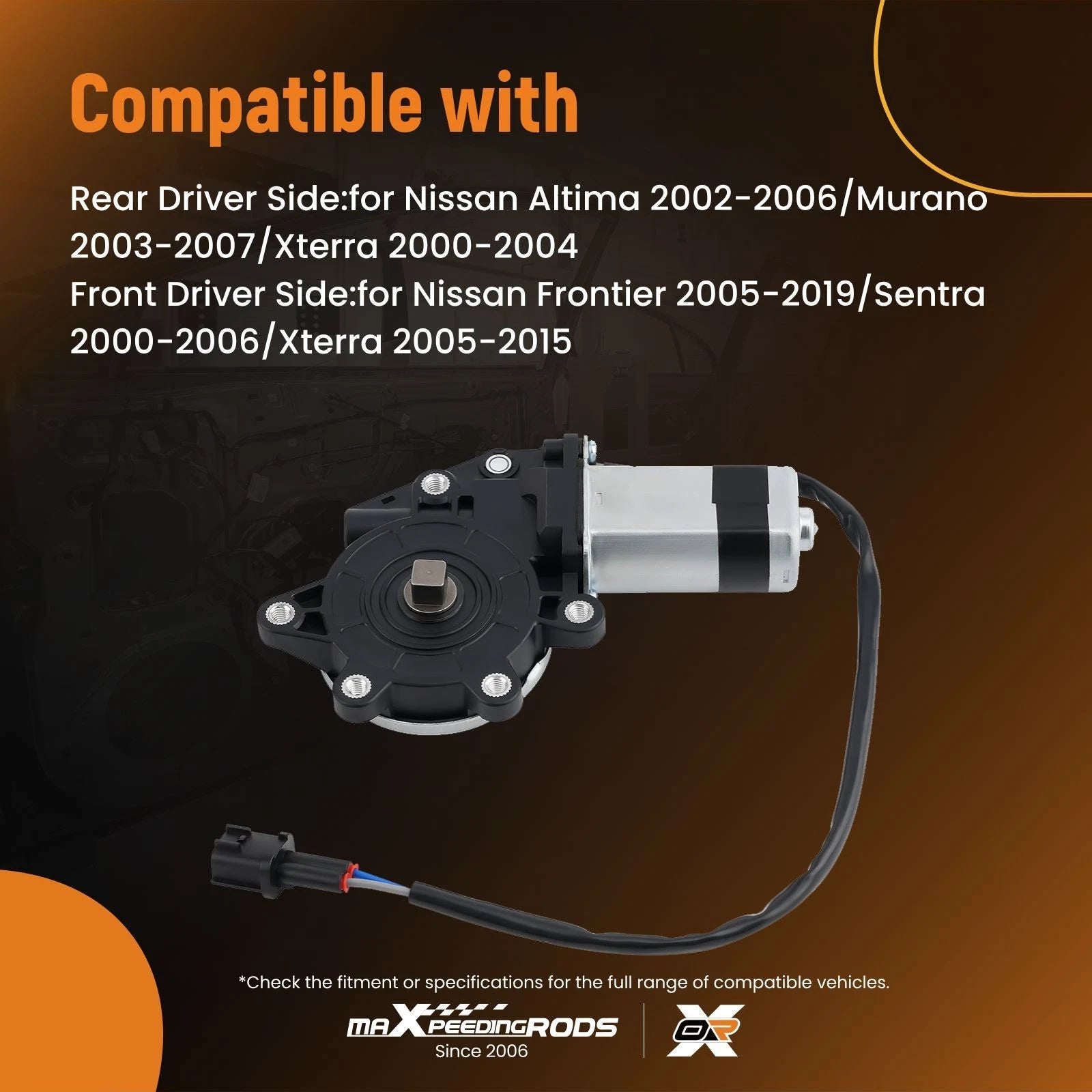 Power Window Lift Motor for Nissan Altima (807318991A, 807314Z305)