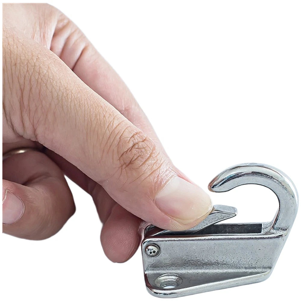Stainless Steel 316 Spring Hook for Yacht Boat (Clothing, Hats, Towels)