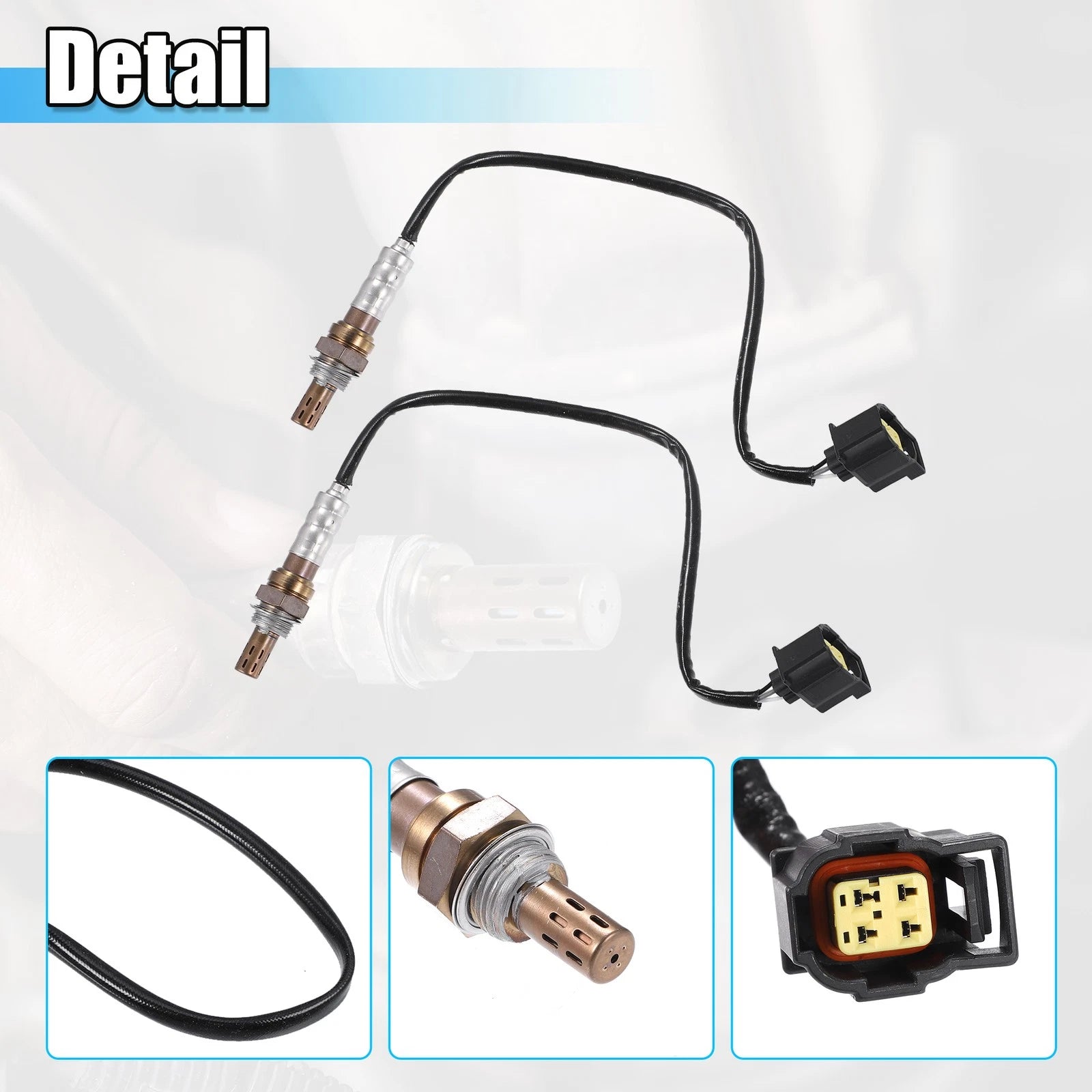 2X Upstream Oxygen Sensor O2 for Dodge Durango, Jeep Liberty (731618155041)