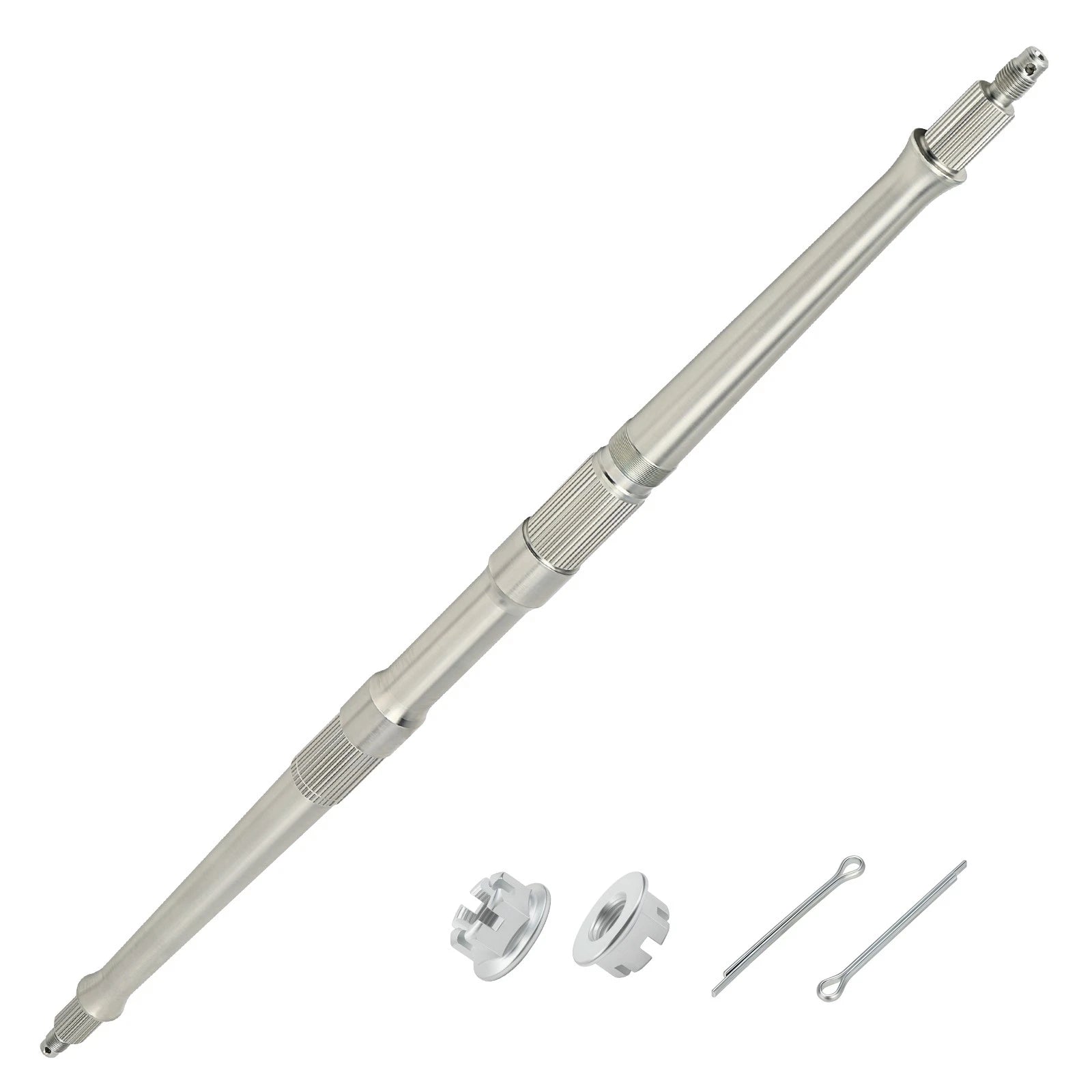 Rear Axle Shaft w/ Nut Pin for Yamaha YFZ450 (2006–2013)