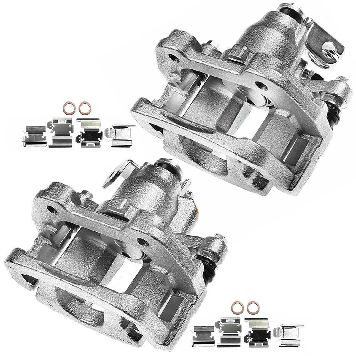 Pair Rear Brake Calipers for Ford Explorer, Taurus, Flex (2013-2019)