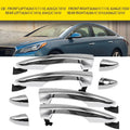 Set of 4 Exterior Door Handles for Hyundai Sonata (2015–2019)