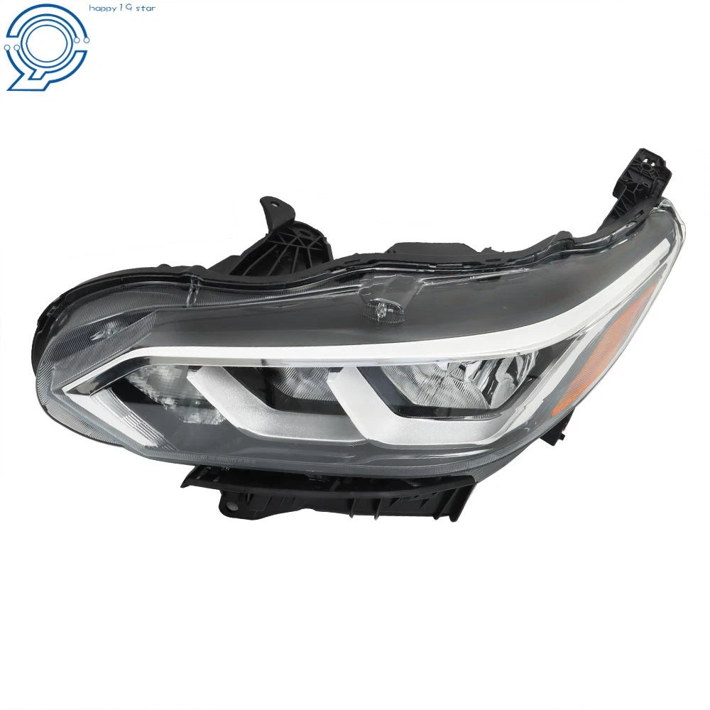 Left Headlight for Nissan Sentra (2020–2023) Halogen Black Housing