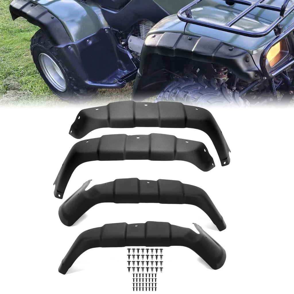 Set of 4 Fender Splash Guards for Honda Rancher TRX350TM/TE/FM/FE (2000–2003)
