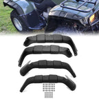 Set of 4 Fender Splash Guards for Honda Rancher TRX350TM/TE/FM/FE (2000–2003)