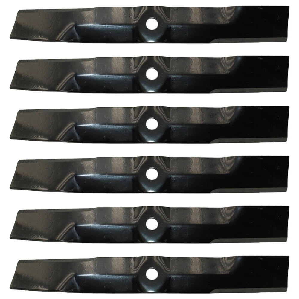 Set of 6 Blades for John Deere M115496 (Fits 596-306)