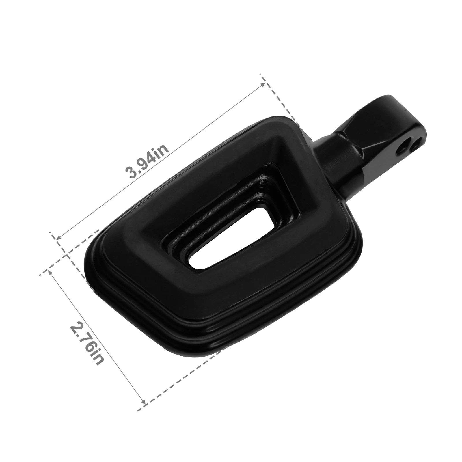 Rear Passenger Foot Pegs for Harley Softail Deluxe Fat Boy Low Rider (2018–2024)