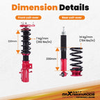 Adjustable Coilovers for Ford Mustang (2015-2023)