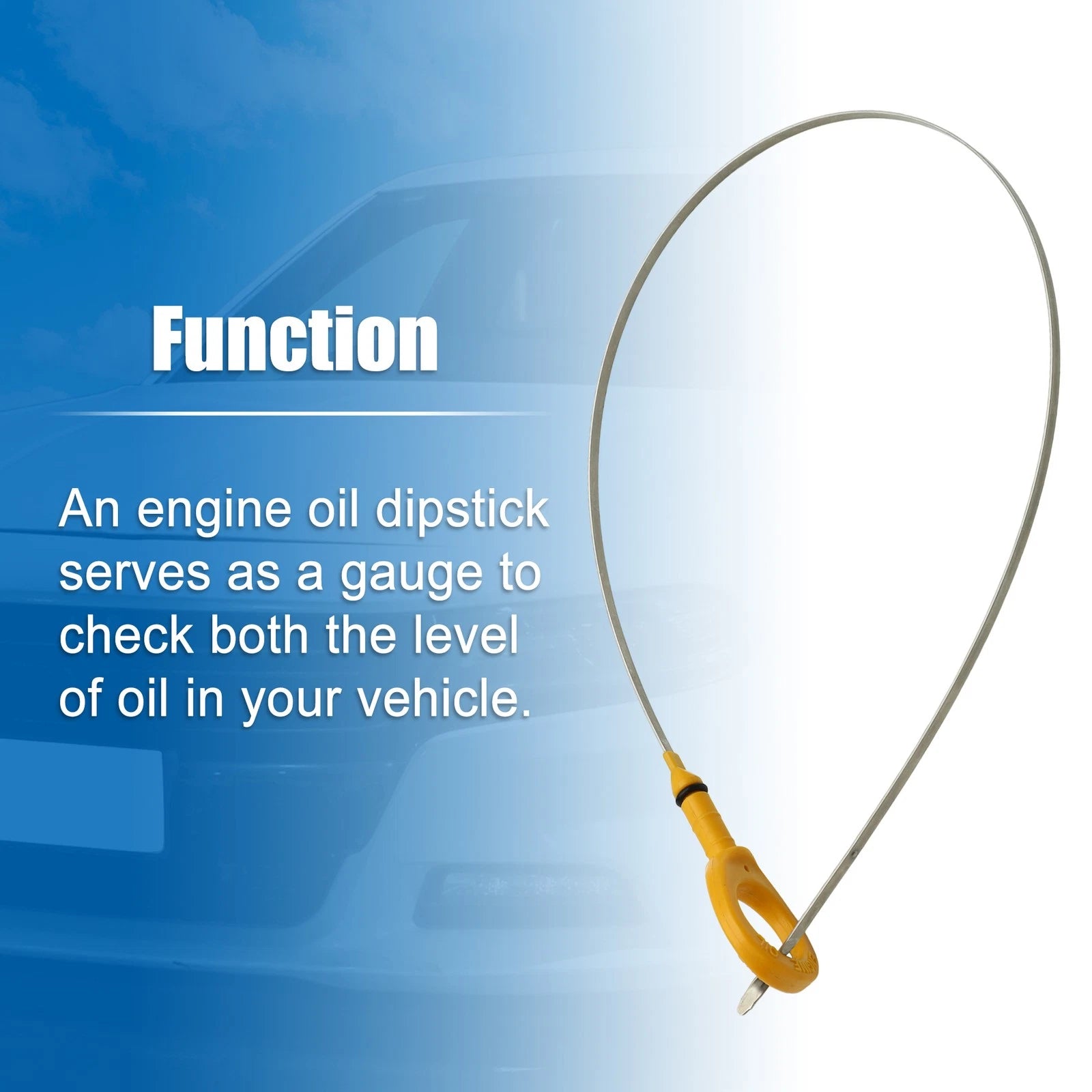 Engine Oil Fluid Level Dipstick for Toyota Corolla XRS (2005–2008) No. 153010H050