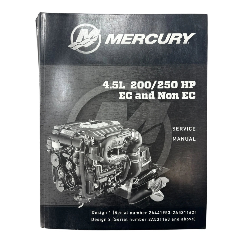 Service Manual for Mercury 200/250 HP EC & Non EC (2017) 90-8M0119305