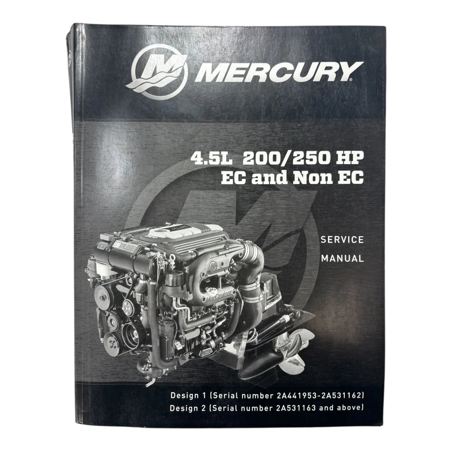 Service Manual for Mercury 200/250 HP EC & Non EC (2017) 90-8M0119305