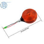 Set of 2 Amber Marker Lights for Tractor