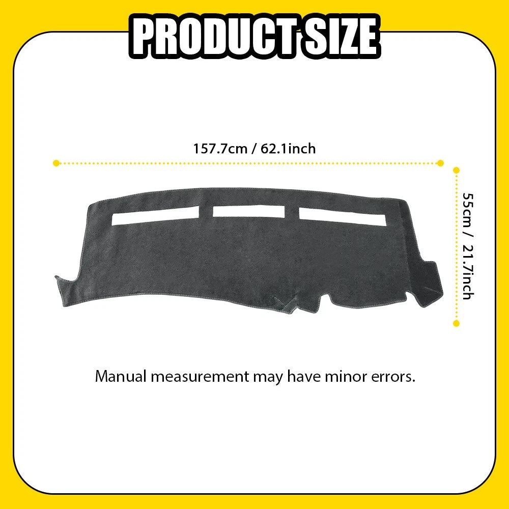 Dashboard Mat for Chevrolet Avalanche (2001–2006) Dash Cover Pad Protector
