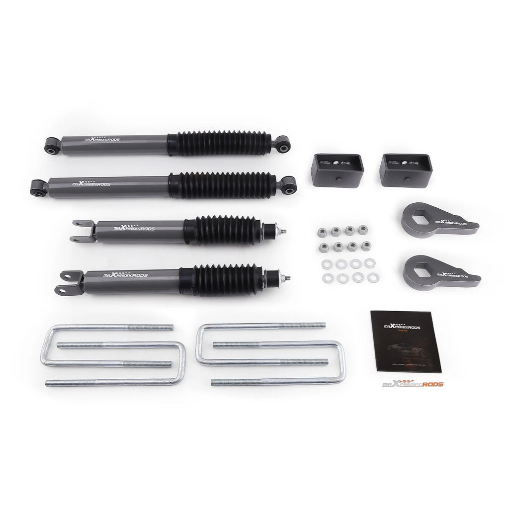 1.5"-2" Front Lift Kit for Chevy Silverado GMC Sierra 1500 4WD (1999–2006)