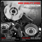 Front Passenger Right Loaded Wheel Bearing Knuckle for Toyota Highlander (2004–2007)