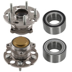 Set of 4 Wheel Bearing Assemblies for Honda CR-V FWD (2012–2016)