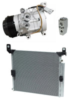 AC Compressor Kit With Condenser Replacement for Toyota Tacoma 2.7L (2005–2015)