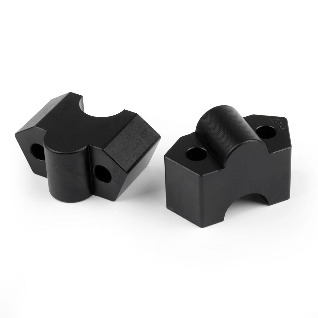 7/8" Handlebar Riser Mount Clamps for Kawasaki Z250 (2013–2018)
