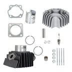 Top End Rebuild Kit for Suzuki LT 50 (1983–1987) - Cylinder Head, Piston