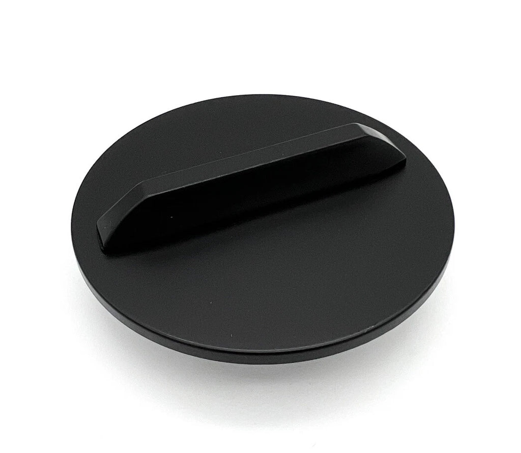 Gas Fuel Cap Flat Matte Black Replacement for 1965–1967 Chevy Nova