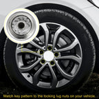 315 Wheel Lock Lug Nut Set with Protector Socket for Mercedes Benz