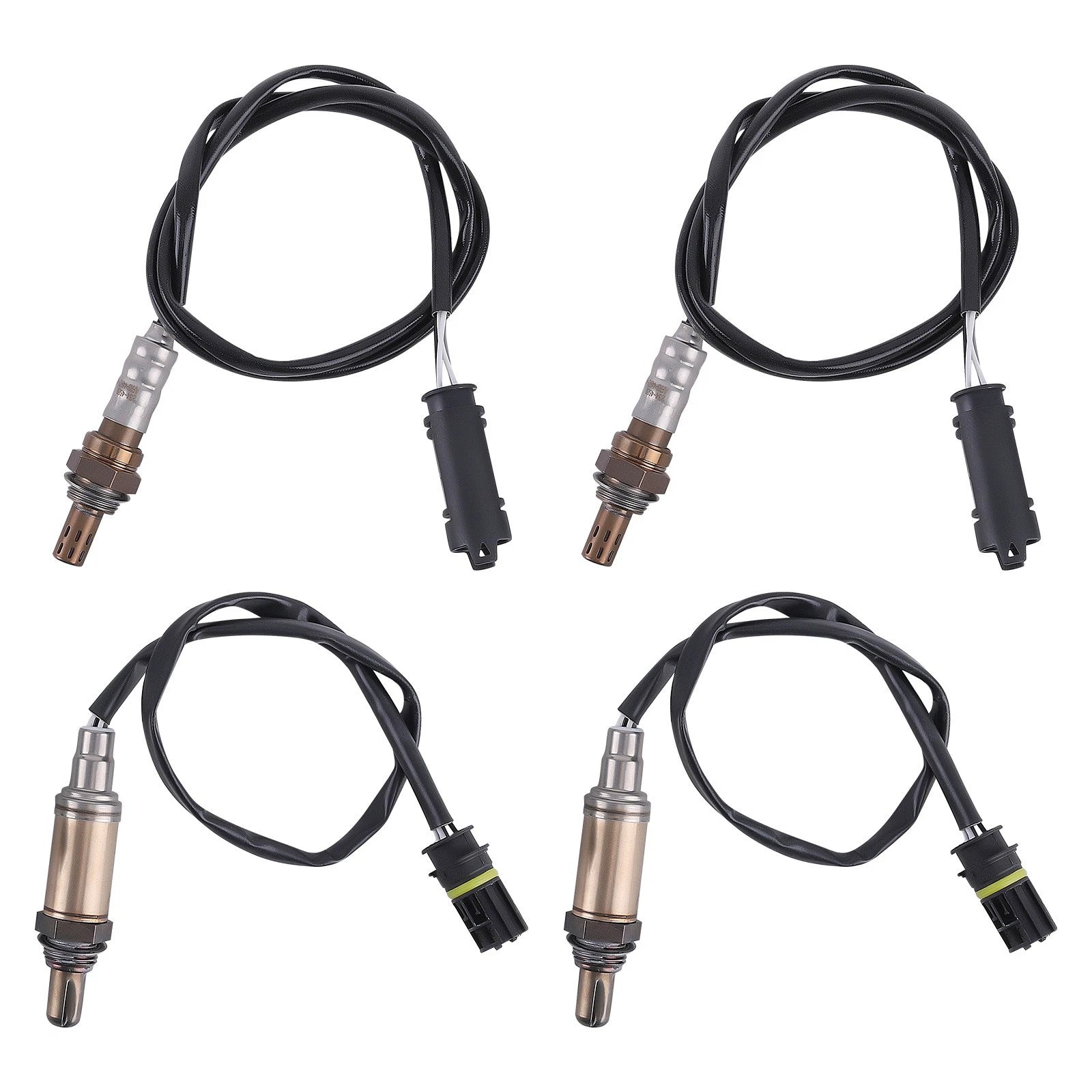 4X O2 Oxygen Sensor for BMW E46 323i 325i 328i 330i 525i X3 X5 (1998–2006)