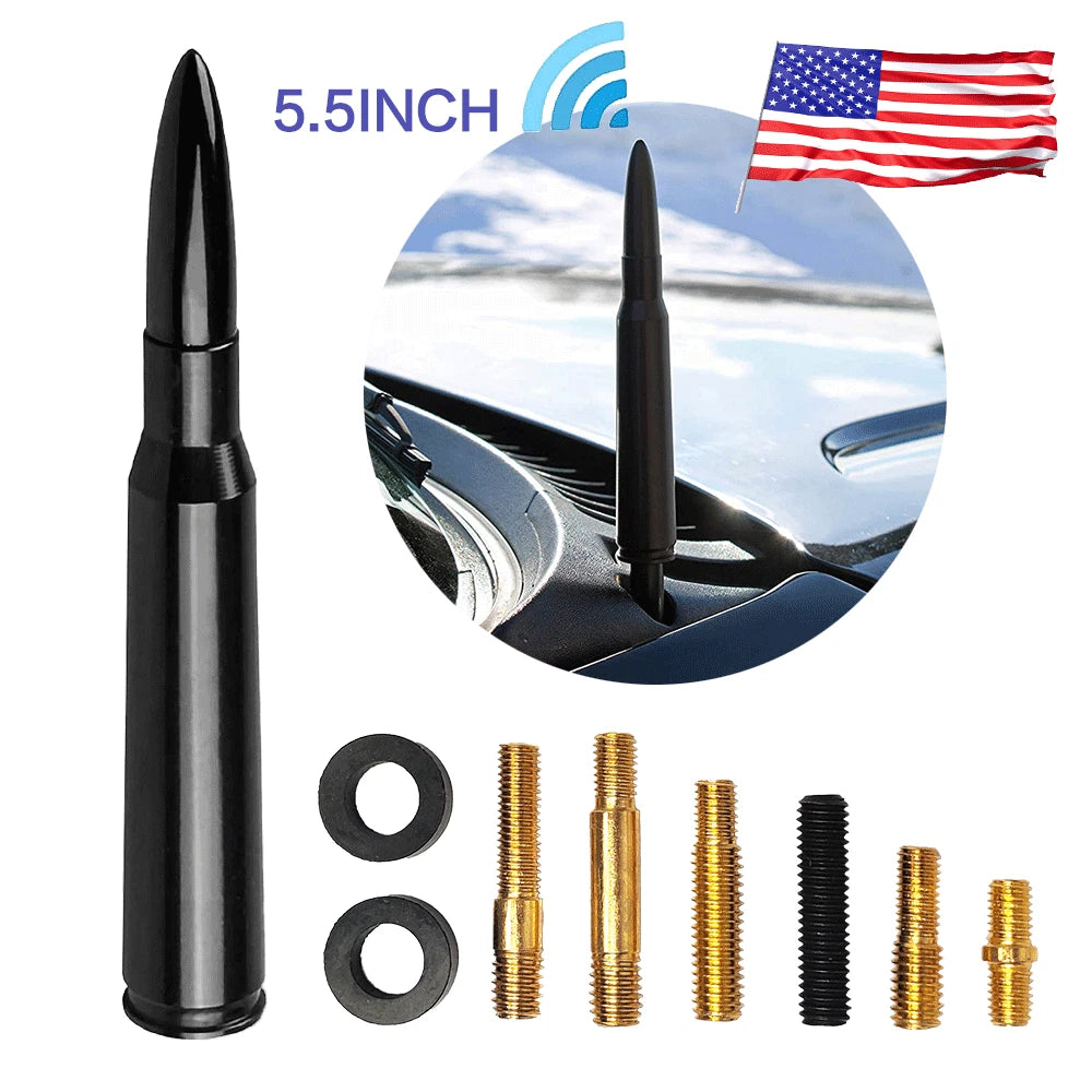 Bullet Antenna for Dodge Ram, Ford F150 Raptor (50 Caliber)