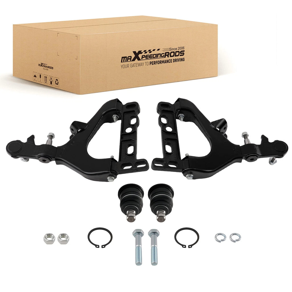 4X Front Lower Control Arms with Ball Joint for Chevy Trailblazer (2004–2007)